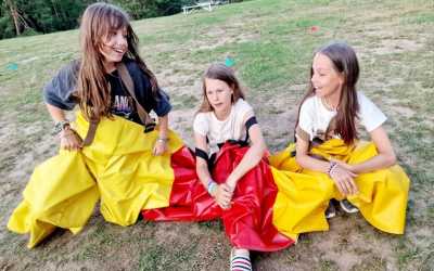 Obóz młodzieżowy, Piecki - kolonia "Mazurski Mixer" Mazurskie Chaty, 10 dni 10-14 lat